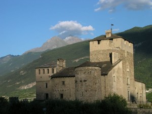 Castello Sarriod de la Tour a Saint-Pierre - Foto di Gian Mario Navillod.