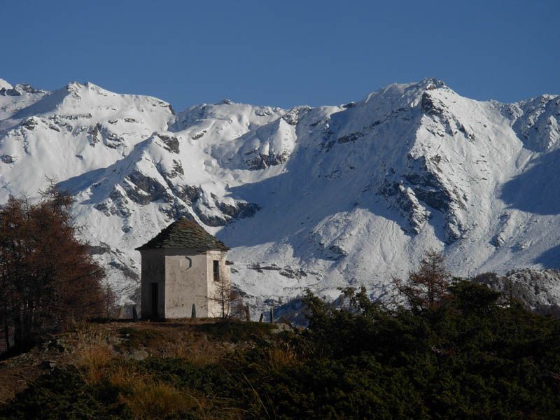 La misteriosa cappella di Gilliarey - Foto di Gian Mario Navillod.