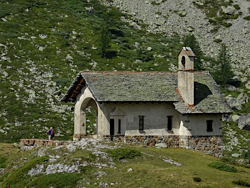 Cappella di Cignana - Foto di Gian Mario Navillod.